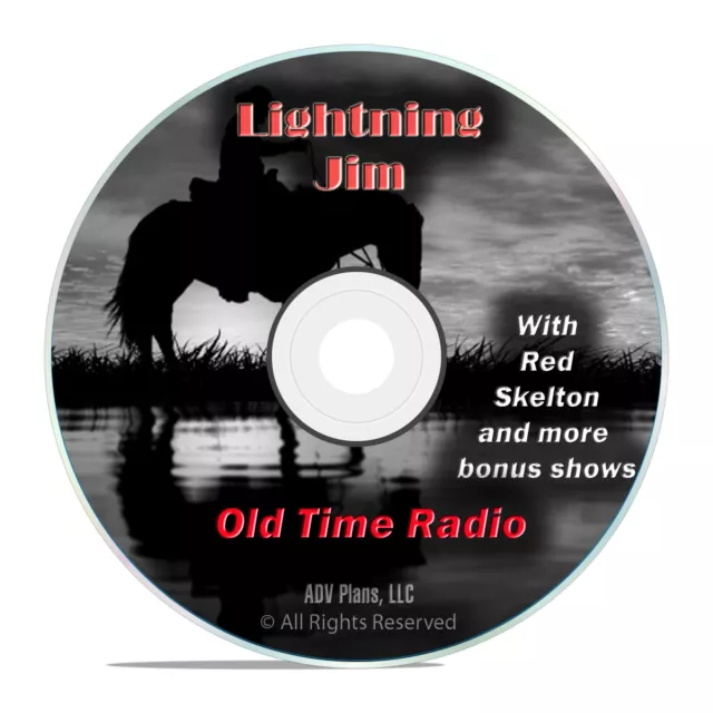 Lightning Jim, 854 Episodes, Full Run Set, Old Time Radio Shows, OTR, DVD CD G02