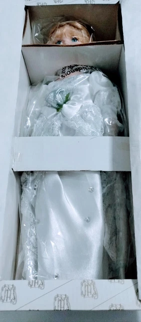 Heritage Signature Collection Angel Porcelain Doll w/wings "Faith"16"  New/Box ! 3