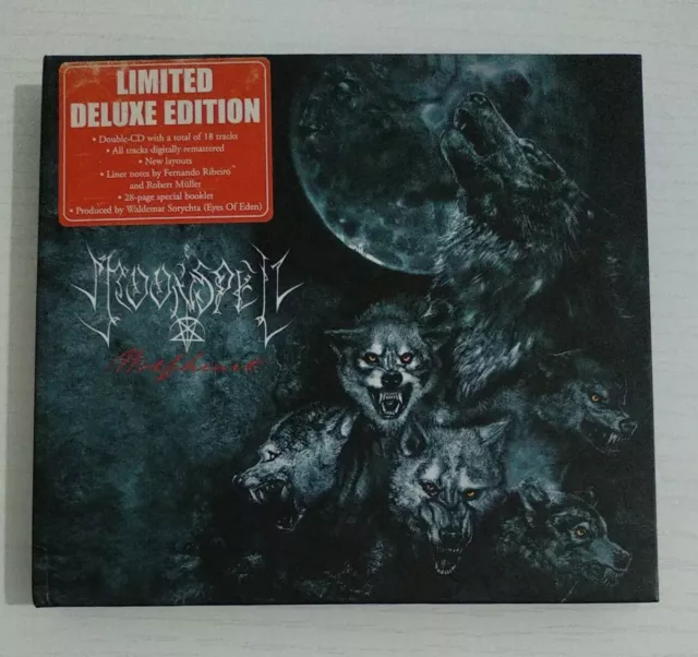 moonspell wolfheart limited deluxe edition 2 cd digipack digibook
