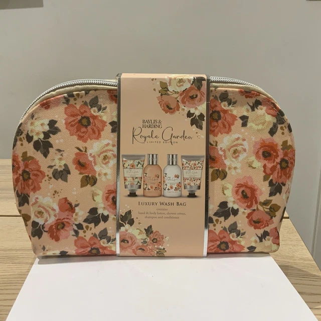 Baylis & Harding Royale Garden Luxury Wash Bag - Limited Edition - Christmas Gif