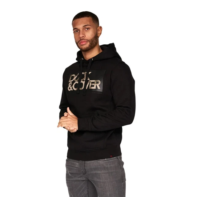 Duck and Cover Mens Camflax Hoodie (BG954)