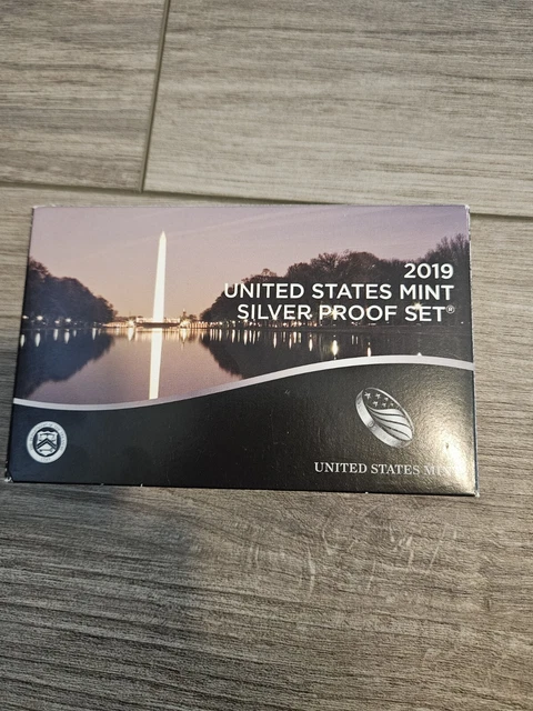 2019-S Silver Proof Set W/Rev Proof Cent & Lincoln W Cent COA & Box 11 Coins OGP