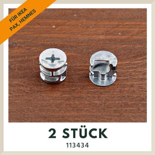 20 Serrature Di Ricambio Per Barattoli IKEA Modelli SLAKT, HEMNES, LOMMARP, HAVSTAD (codice 113434)