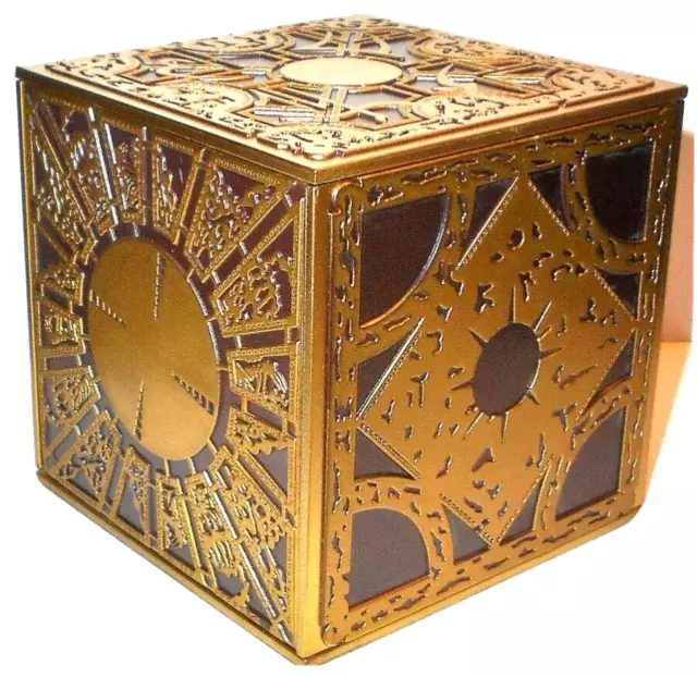HELLRAISER Neca Reel Toys 2003 PUZZLE BOX cube 100% COMPLETE build a figure baf
