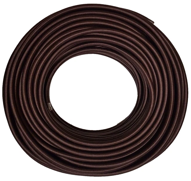 3m Textilkabel 3x0,75mm² - Flexibles Lampenkabel In Vintage Optik