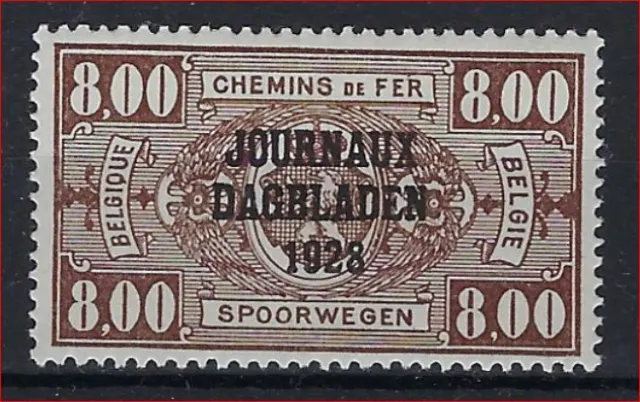 Belgium 1928 Newspaper stamps overprinted DA15 / JO15 ** MNH value = $ 75 !