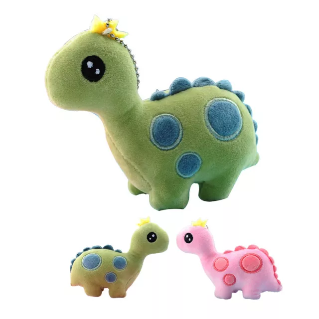 Cute Plush Dinosaur Toy Pendant Soft Stuffed Animal Doll Baby Kids Gift Birthday