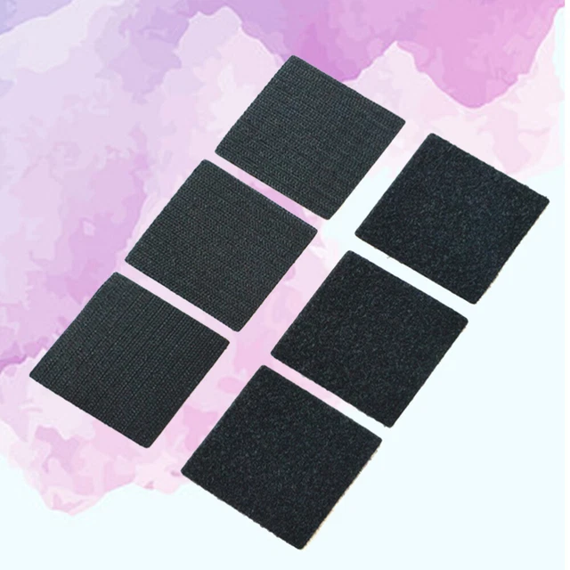 30 piezas / paquete alfombra ancla almohadillas de velcro alfombra antideslizante pinzas para esquinas