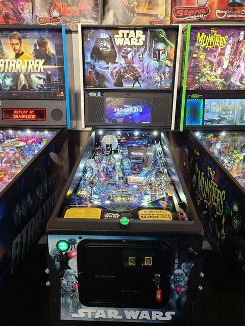 2017 Stern Star Wars Premium Pinball Machine In Stock Ready To Ship Stern Dealer