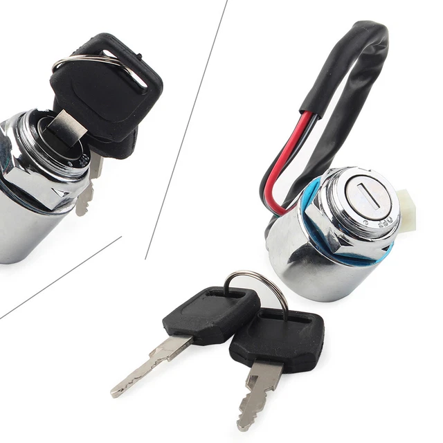 Interruttore chiave di accensione cinese 4 fili per Taotao ATV Quad 110cc 125cc 135cc