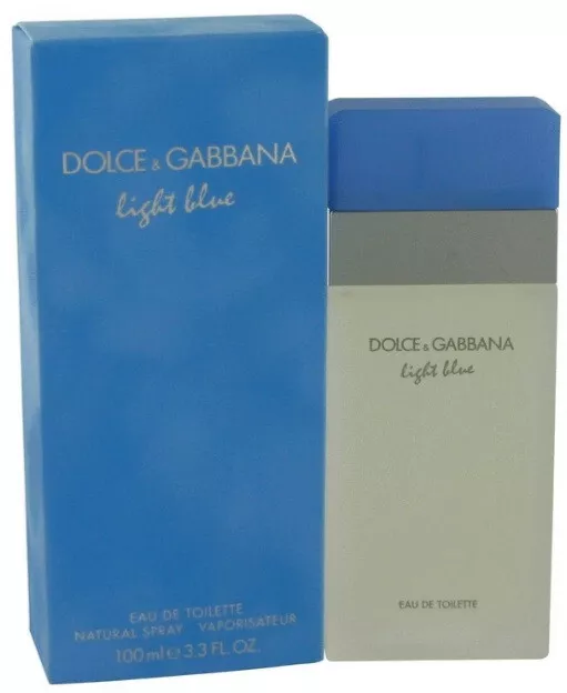 Dolce & Gabbana Light Blue 3.3oz / 3.4oz Women's Eau de Toilette Spray Brand New