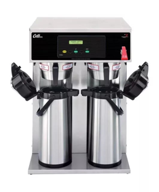 Wilbur Curtis D1000GT12A000 Dual Twin Airpot Coffee Brewer, NEW-open box 2