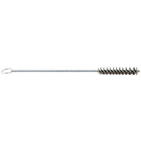 Zoro Select 66252838735 Tube Brush,0.004" Dia. Wire,Ss,Pk10