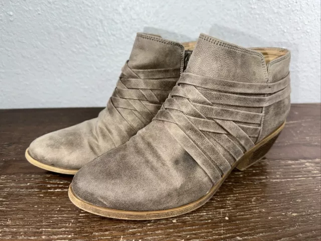 LifeStride Prairie Ankle Bootie Boot in Ash Traveler Womans Size 7.5 M
