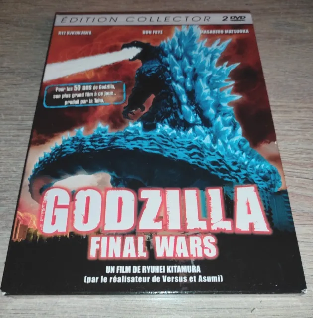Godzilla Final Wars Édition Collector 2 Dvd Digipack Version Française Kitamura
