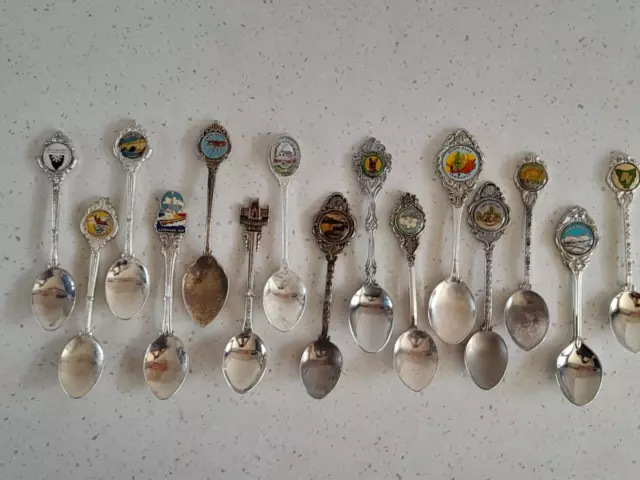 Tasmania -  TAS - Collectible Souvenir Spoons - Approx 15