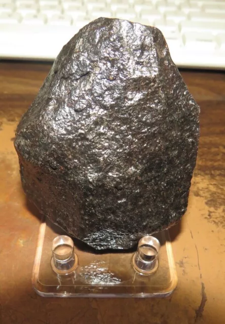 356 Gm . CANYON DIABLO IRON METEORITE ; ARIZONA  STAND ; TOP GRADE; .8 LBS