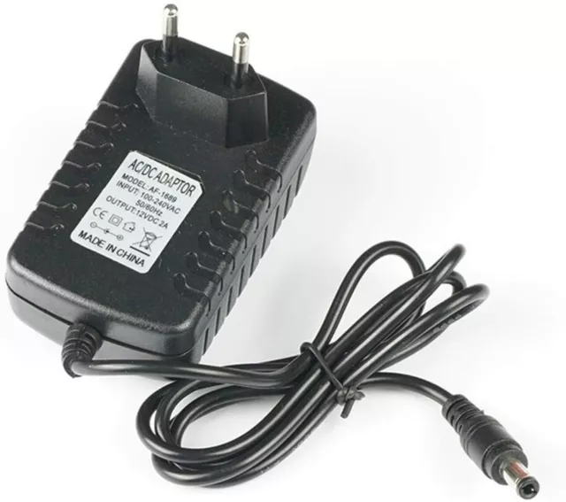 12V Adapter Netzteil Stecker Ladegerät für Sagem Freeview Box KSAFE1200200T1M2 2