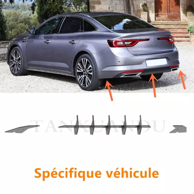 Pour Renault Talisman Berline diffuseur pare-chocs arrière + séparateur latéral