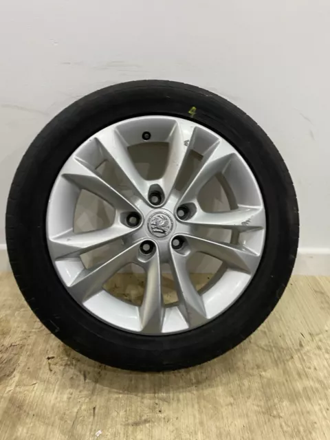 Vauxhall Astra H Mk5 Zafira B Mk2 16 Inch Alloy Wheel 205/55r16 5 spoke 5x110 #4