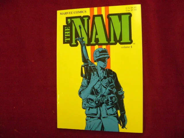 Lee, Stan. The 'Nam. Volume 1. Marvel Comics.  1987. Illustrated in black, white