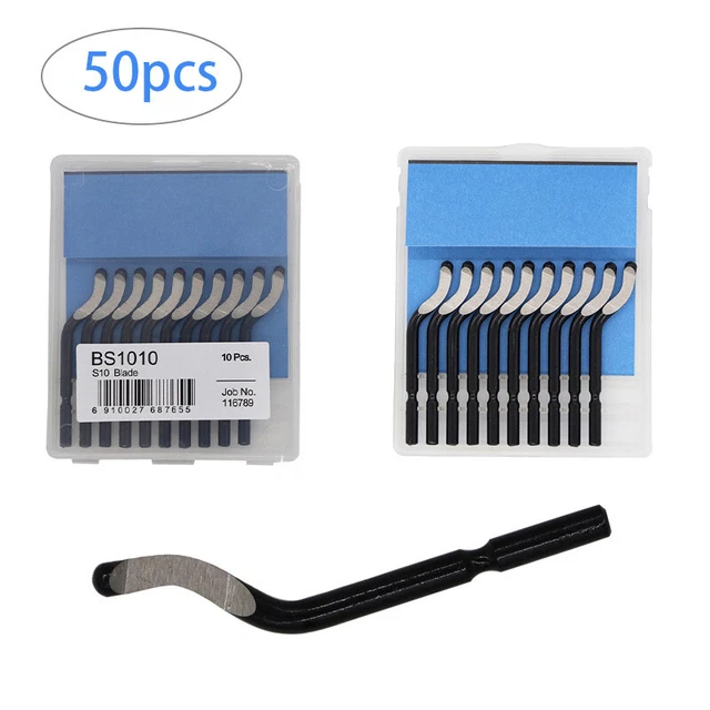 5 box,new NUODA Deburring Tool 50 Blades hand Deburr Tools BS1010 Diameter 3.2mm