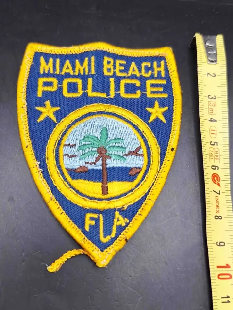 Miami Beach Police FLA. Polizei Police US Patch Ärmelabzeichen USA