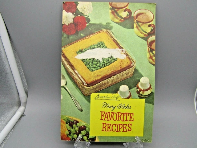 1954 Mary Blake Favorite Recipes Cook Booklet, Carnation Milk Advert, 208
