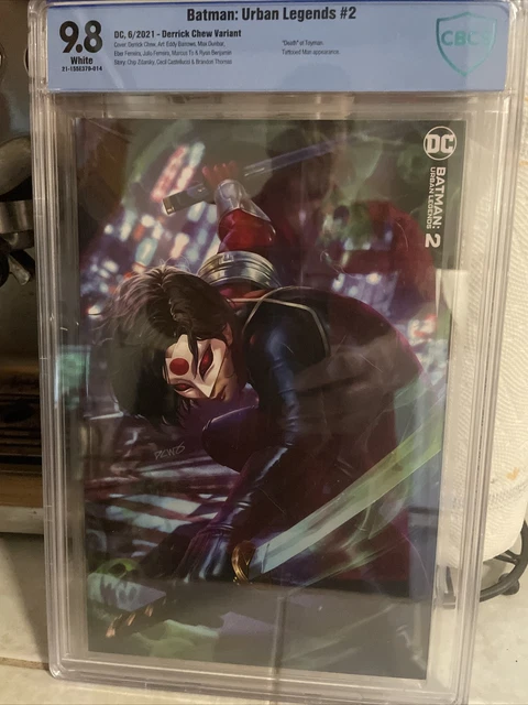 BATMAN URBAN LEGENDS #2 CHEW VARIANT CGC Graded 9.8 DC Comics 2021