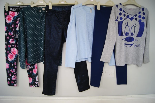 Girls Tops, Leggings, Jeans Bundle Age 9-10 Years New/VGC TU/George Etc