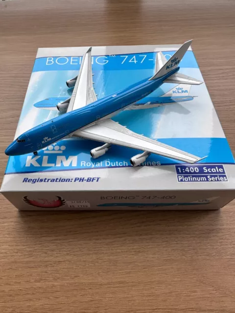 Phoenix KLM Boeing 747-400 1:400 PH-BFT