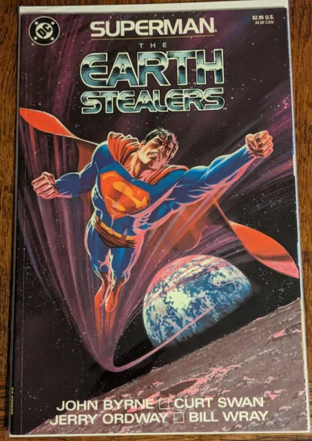 Superman The Earth Stealers #1 DC Comics 1988