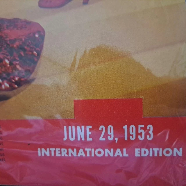 LIFE INTERNATIONAL EDITION 1953 Vintage Magazine Photojournalism ...