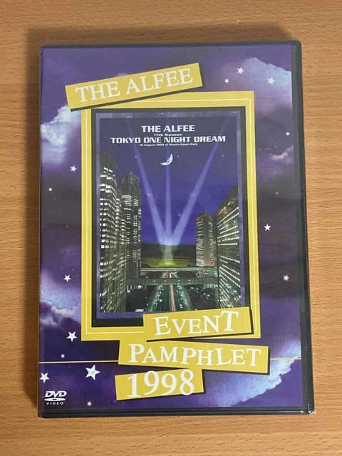 【新品未開封】THE ALFEE【EVENT PAMPHLET 1995】DVD THE ALFEE DVD Event Pamphlet 1995 Japan Used Japan z5