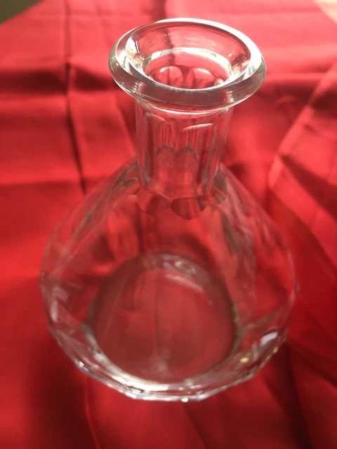 Carafe Pichet À Vin En Verre Ciselé Avec Bouchon