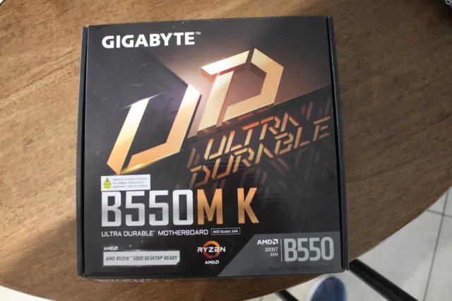 GIGABYTE B550M K, AM4, AMD Motherboard