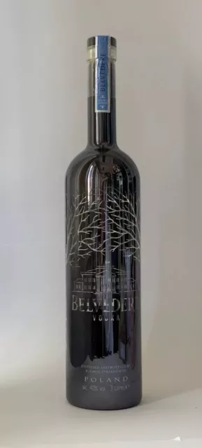 Belvedere Vodka 6l Liter Flasche Ohne Korken leer deko Empty Bottle