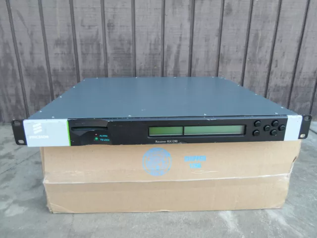 Ericsson Tandberg RX1290 DVB-S/S2/ASI IRD RF SAT RECEIVER DECODER All LicensesOK