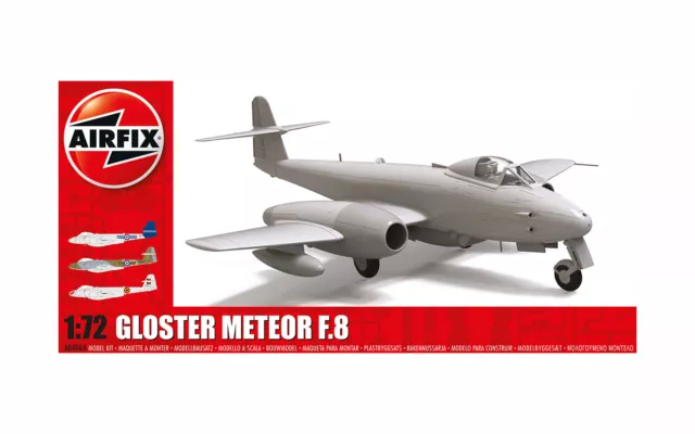 Airfix 1/72 Gloster Meteor F.8 Plastic Model Kit 04064