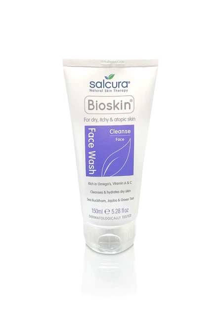 Salcura Bioskin Gesicht Waschung Reinigung (für Trocken, Itchy & Atopisch) 150ml