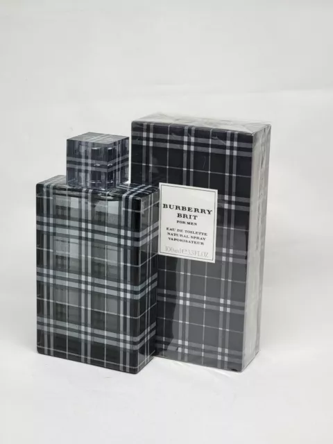 Burberry Brit for Men 3.3 oz / 100ml EDT !!! Old Formula!!! 3