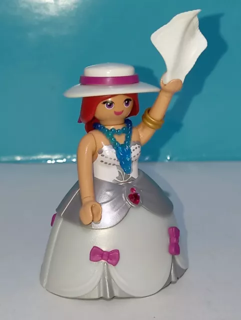 Playmobil Figure Lady Donna Abito Da Sposa Vestito Da Festa Gonna