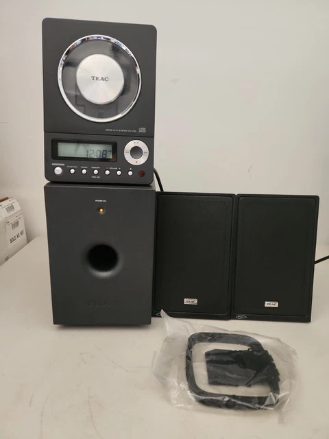TEAC CD-X10I MICRO Hi-Fi System Vertical CD Player NXT Speakers