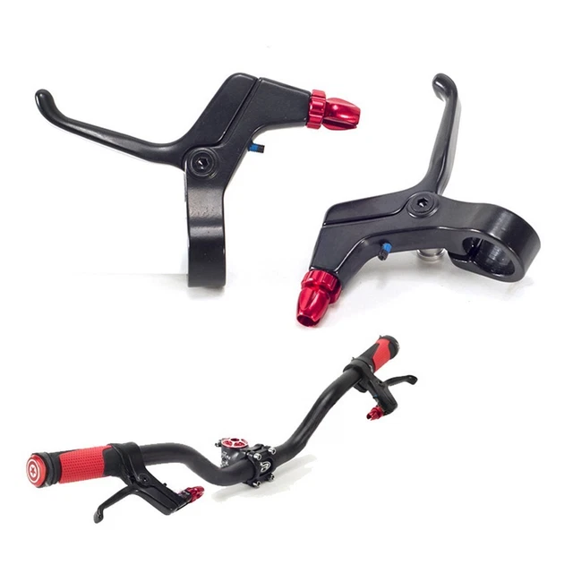 1 paio di leve freno bici in lega di alluminio freni a mano V-Brake MTB strada a scatto fisso bicicletta 22mm manubrio accessori bici  18