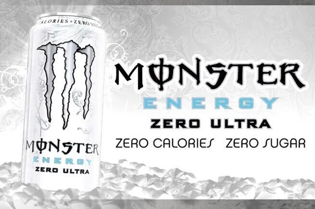 MONSTER ENERGY DRINK LIMITED EDITION ULTRA PREWORKOUT LATTINA COLLEZIONE 500 ml
