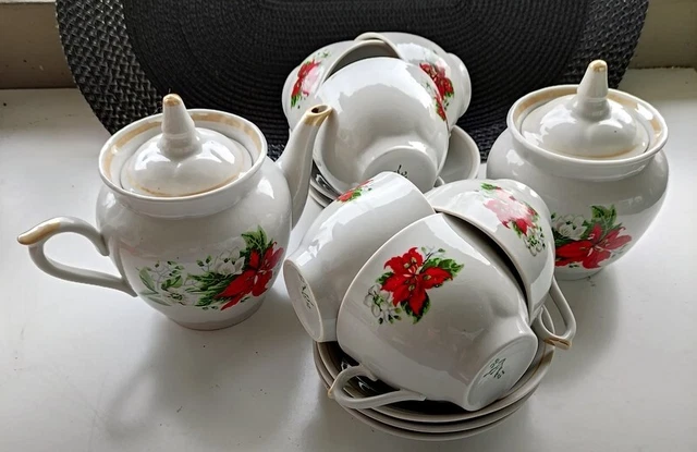 Ukraine, Teeservice 14 Teilig