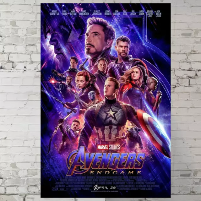 Avengers Endgame movie poster - Avengers Wall Decor - 11" x 17" Wall Art Decor