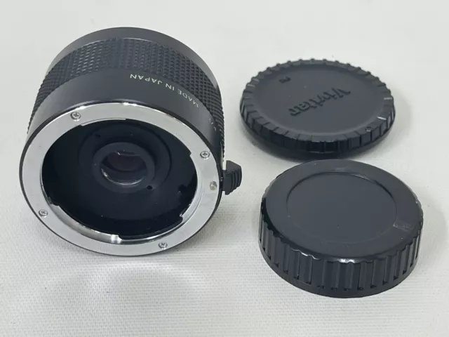 Vivitar MC 75-205mm 2X Matched Multiplier Lens for P/K