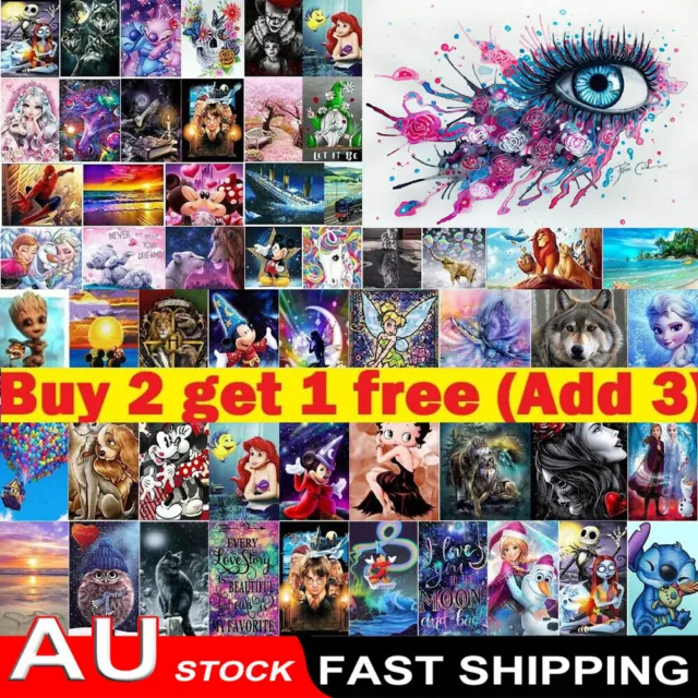 Full Drill DIY 5D Diamond Painting Photo Embroidery Cross Stitch Kits Decor Arts