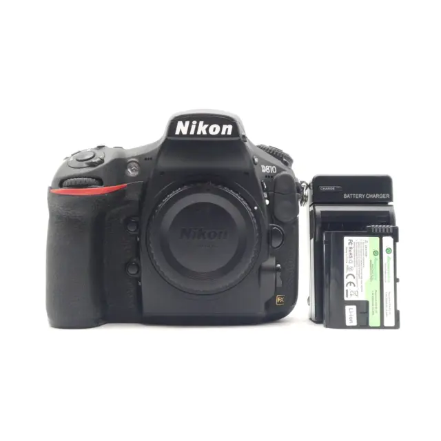 EXCELLENT Nikon D810 36.3MP Digital SLR Camera - Black (Body Only)